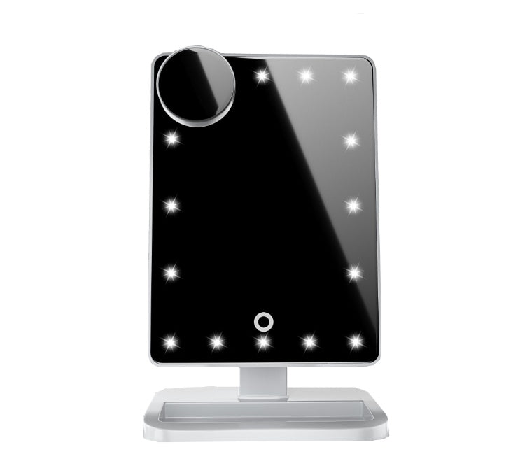 LumiTouch Makeup Mirror – LED Lights with Bluetooth Music
