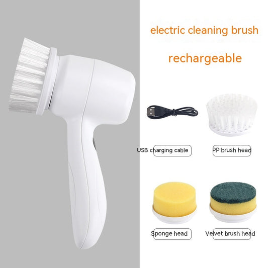 SpinClean 4-in-1 Electric Scrubber – Cordless & Portable
