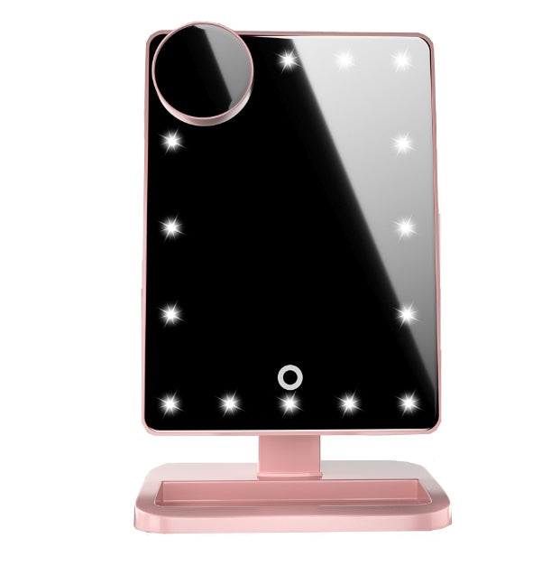 LumiTouch Makeup Mirror – LED Lights with Bluetooth Music