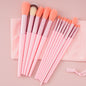 GlowKit 13-Pc Makeup Brushes – Essentials for Face & Eyes