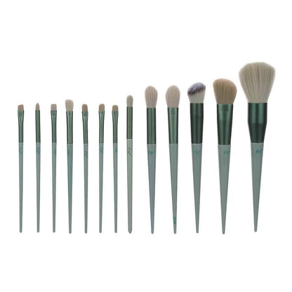 GlowKit 13-Pc Makeup Brushes – Essentials for Face & Eyes