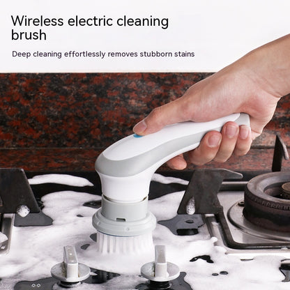 SpinClean 4-in-1 Electric Scrubber – Cordless & Portable