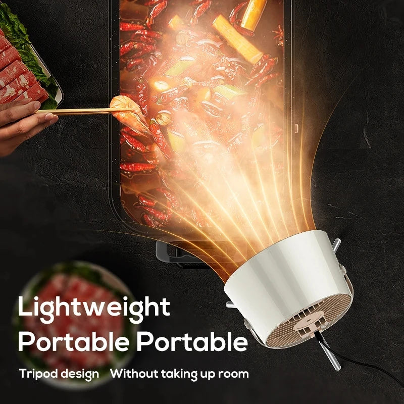 Portable USB Mini Kitchen Exhaust Fan