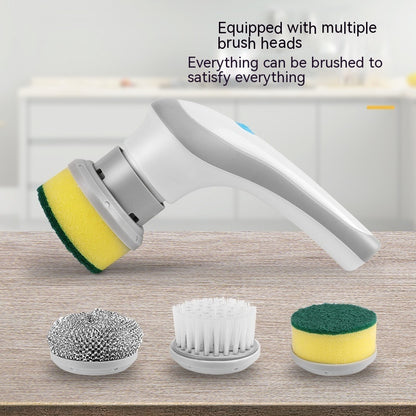SpinClean 4-in-1 Electric Scrubber – Cordless & Portable