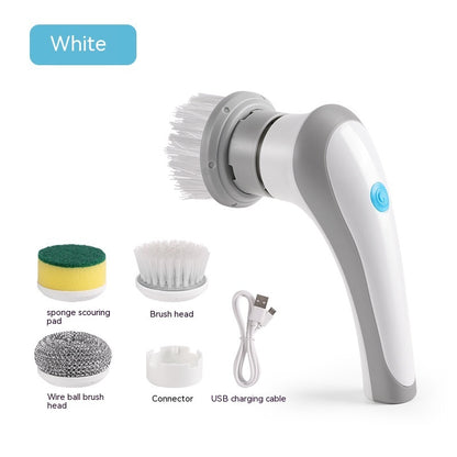 SpinClean 4-in-1 Electric Scrubber – Cordless & Portable