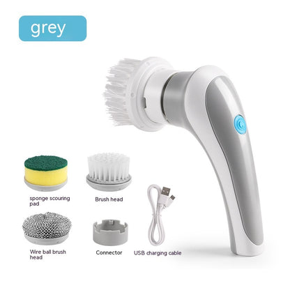 SpinClean 4-in-1 Electric Scrubber – Cordless & Portable