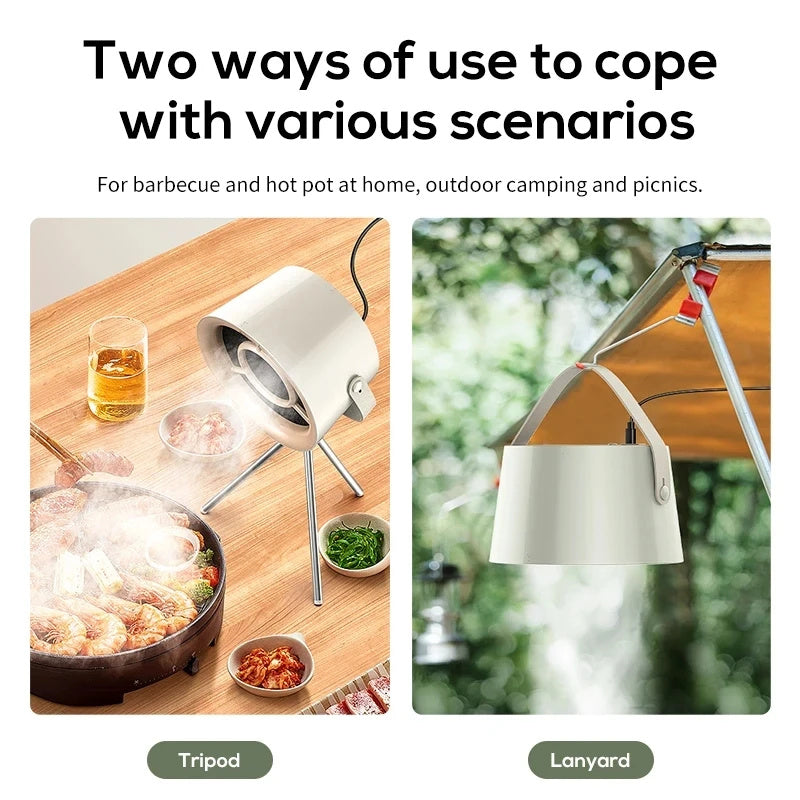 Portable USB Mini Kitchen Exhaust Fan