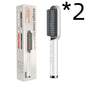 GlamBrush Dual Hair Styler – Straighten & Smooth
